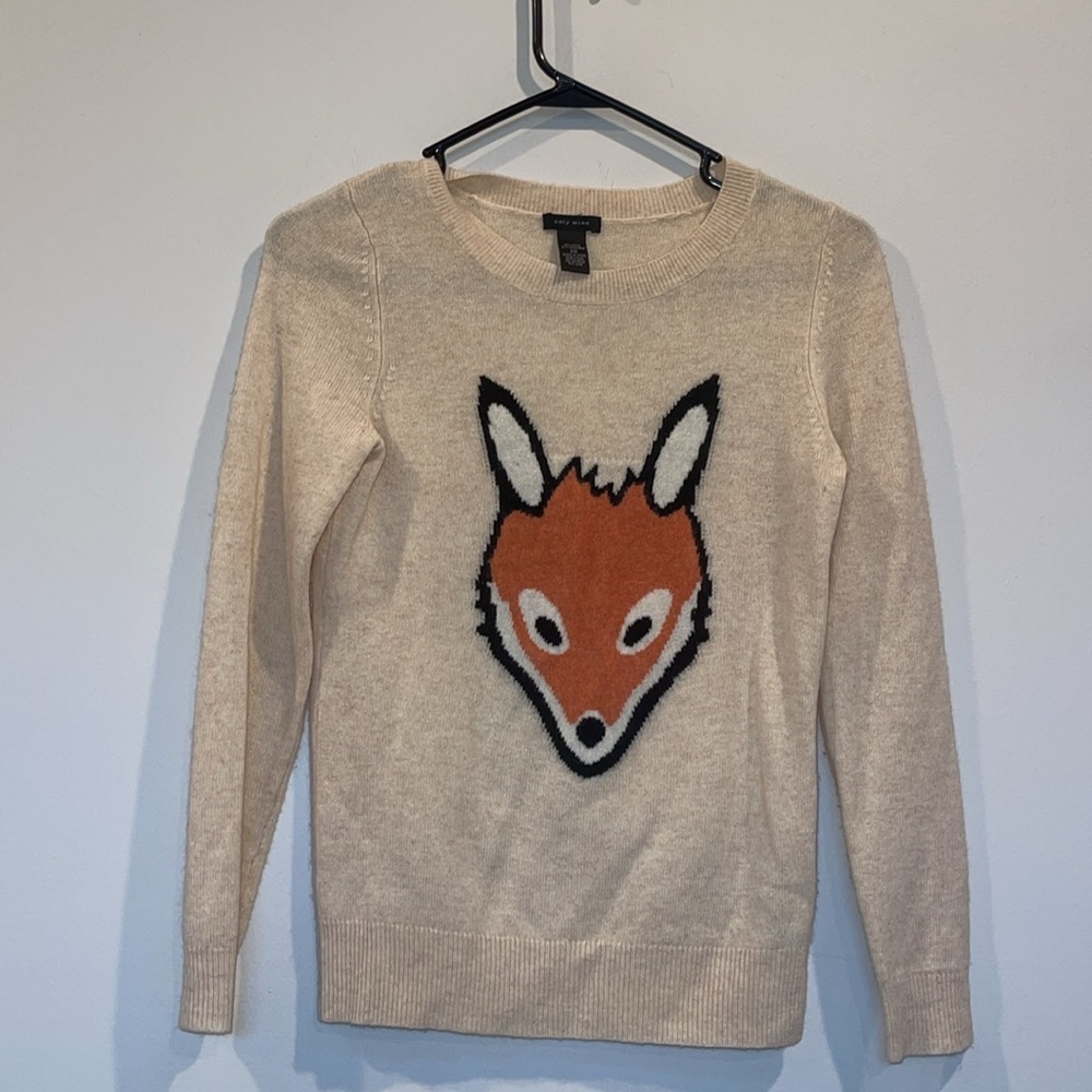 Only mine women’s tan wool cashmere blend sweater xs